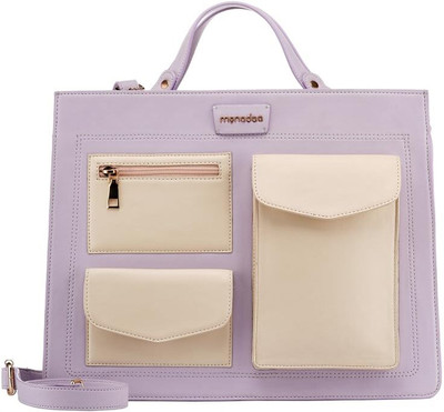 Monadaa Beige Tote Tote Bag