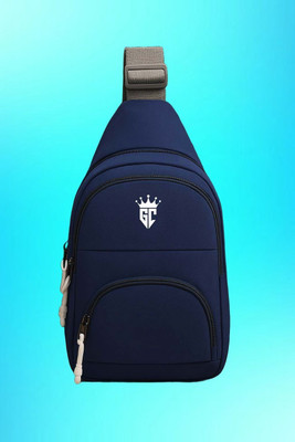 DEZiRE CRAfTS Blue Sling Bag Small Crossbody Bag for Boys – Casual Sling Bag for Daily Use