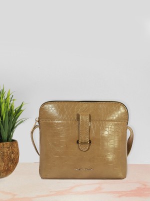 Bagsy Malone Brown Sling Bag Women's Vegan Leather Sling Bag | Ladies Purse Handbag