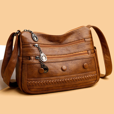 Diva Dale Brown Sling Bag Stylish Trendy Spacious Cross-Body Multi-Pockets