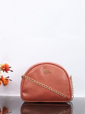 Bagsy Malone Red Sling Bag Women's Vegan Leather Sling Bag | Ladies Purse Handbag
