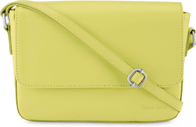 Fastrack Green Sling Bag Solid