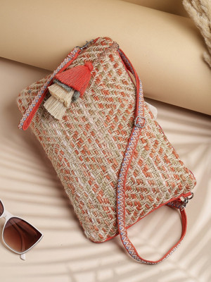 Anekaant Pink, Multicolor Sling Bag Boho