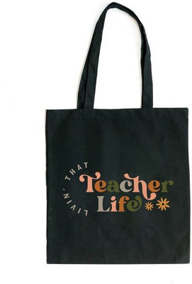 gim Black Sling Bag black-teacher-print slingbag