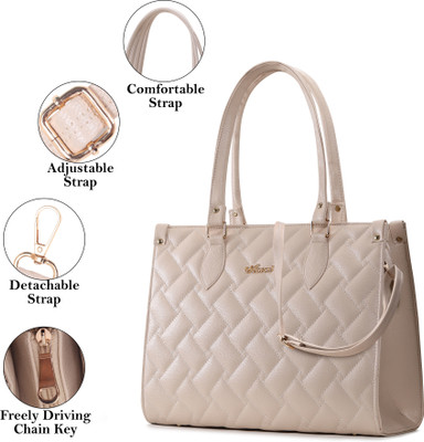 Alfira Multicolor Tote stylish Tote bag (Laptop bag)for girls