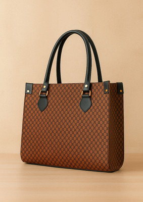 PackAndStyle Women Brown Tote