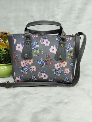 SIZI CREATION Silver Hand-held Bag SZ0054-blue