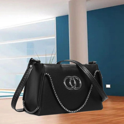 Nariox Black Sling Bag Stylish Unique Design Shoulder Women Sling Bag