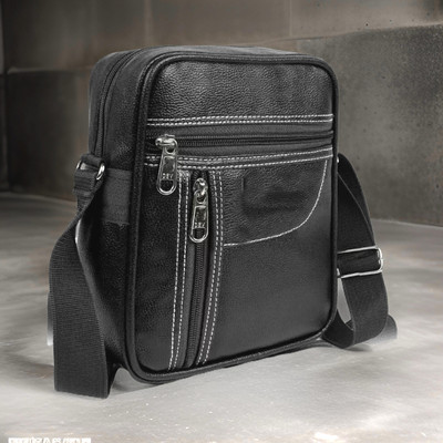 JairaJ Black Sling Bag Men Sling Bag extra large