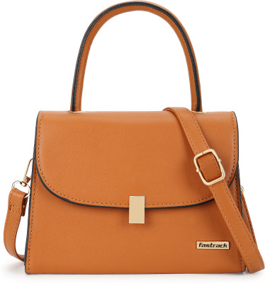 Fastrack Tan Sling Bag Solid