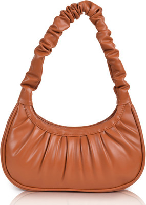 DIXON Tan Shoulder Bag Casual Classic Shoulder Trendy Fashionable Daytrip Slingbag For Women