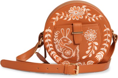 Rashki Tan Sling Bag TERRA BUNNY ART