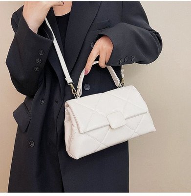 StunningStore White Sling Bag Gorgeous White Sling