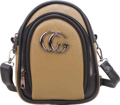 Beauty Queen Beige Sling Bag Women Sling Bag