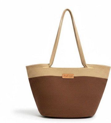 DYARCHY Women Brown, Beige Messenger Bag