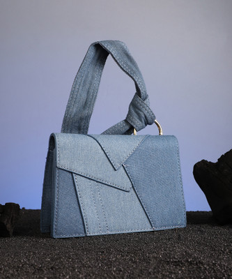 Haute Sauce Blue Hand-held Bag Women's The Denim Sash Hand Bag - Light Blue