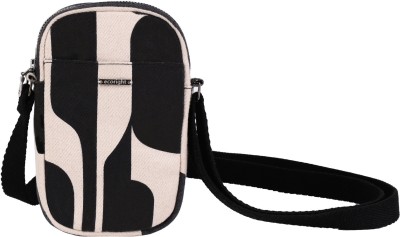 ecoright White, Black Sling Bag Abstract Black & White