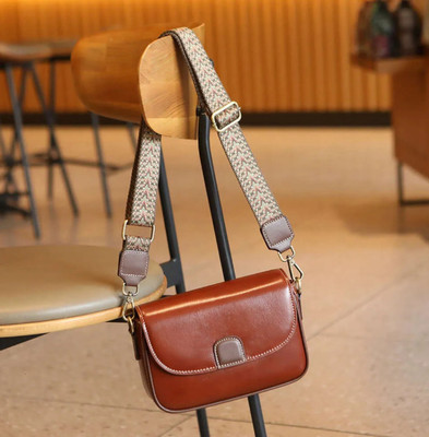 LIZIQI Brown Sling Bag Sling bags for women Ladies side bags