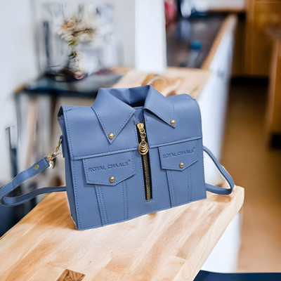 house of common Blue Sling Bag SHIRT HOC