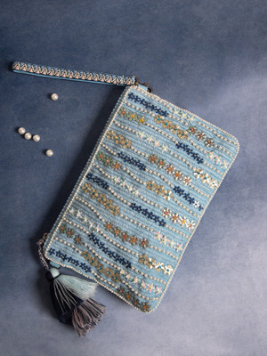 Anekaant Blue Sling Bag Glid