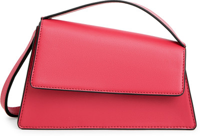 Dressberry Red Hand-held Bag Structured Handheld Bag