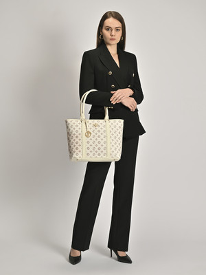 Lavie Signature Women White Tote