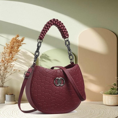 Nariox Maroon Sling Bag classic stylish design sling bag