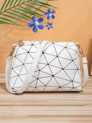 LIKE STYLE Multicolor Sling Bag LS-223-SLNBG-MKRI-PRNT-WHTE5_14