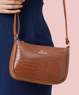 LAVIE Pink Sling Bag Python Keg