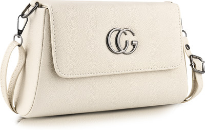 Skorpio White Sling Bag Latest Design Girls and Women Sling Bag