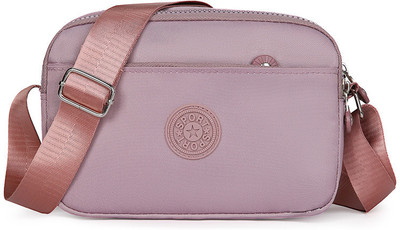 JI ACCESSORIES Pink Sling Bag CLASSIC CROSSBODY SLING BAG FOR WOMEN'S