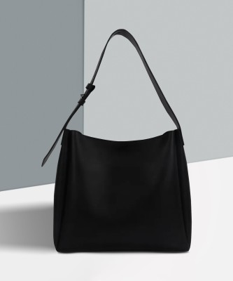 Havenshike Black Tote PU - Leather Tote Bag for Women Female Large Capacity Shoulder Bag Handbags.