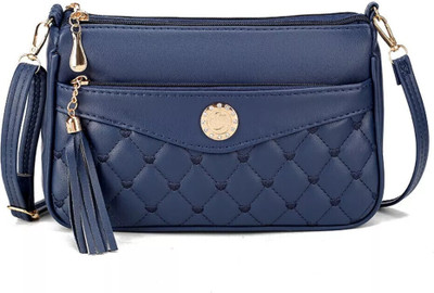 Silent Lady Blue Sling Bag Women & Girls Side Sling Bag|One Side Sling|Shoulder Sling Bag|Crossbody Bag