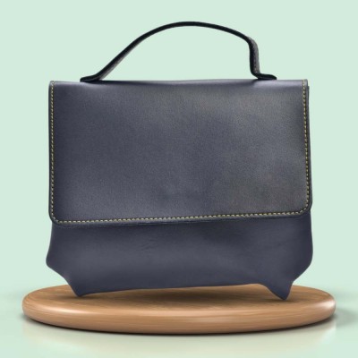 Vorak Ahimsa Blue Sling Bag Vegan Leather Sling Bag