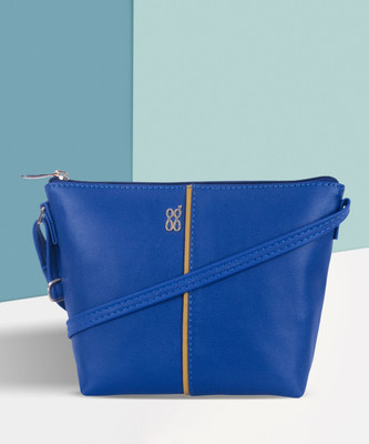 Baggit Blue Sling Bag LPXE AOCMP CBALT