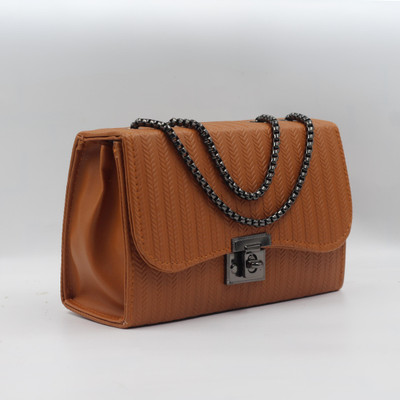 trendz premium Tan Sling Bag Stylish Sling Bag for Women