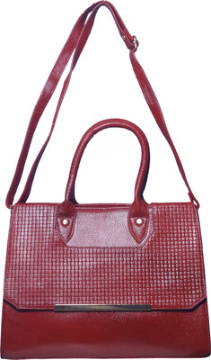 ManatLeather Red Sling Bag ML-124-Brown