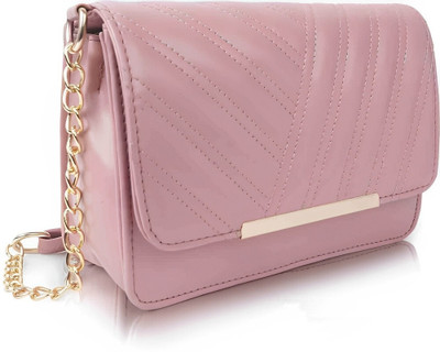 house of common Pink Sling Bag HAMZAEZ35_P_14