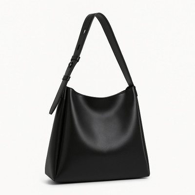 Ghuchadu Black Tote Women’s Premium PU Leather Large Shoulder Bag | Daily & Office Tote