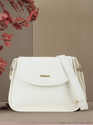 Fastrack White Sling Bag Solid