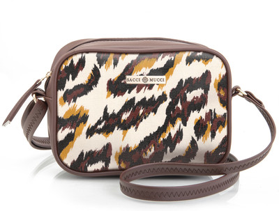 house of common Brown Shoulder Bag Stylish Box Sling Bag | Side Purse| Cross Body Sling Box Bags -EthnicTraditional