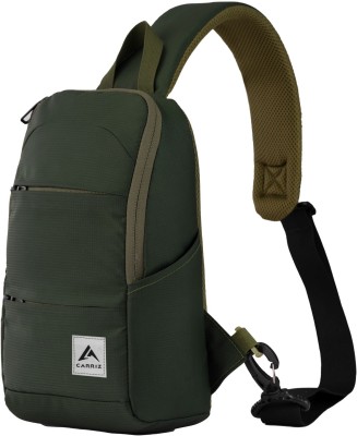 CARRIZ Green Shoulder Bag Shoulder Bag:Crossbody Backpack, for Women&Men, 2Year Warranty,CRB01-OliveGreen