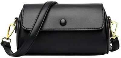 GAUSULWARA Black Sling Bag Women Sling Bag Women's Stylish Small Lightweight Sling Crossbody Shoulder Bag