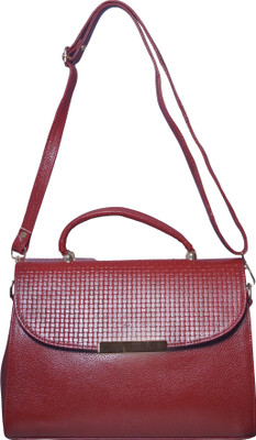 ManatLeather Red Sling Bag ML-108-Green