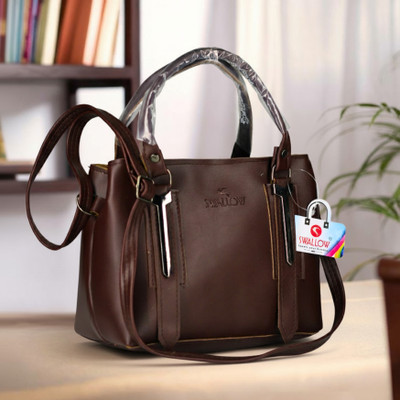 Evork Fashion Women Beige Hand-held Bag