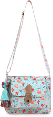 Anekaant Green Sling Bag Rangoli