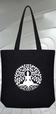 ARK FASHION Black Tote Tote bags