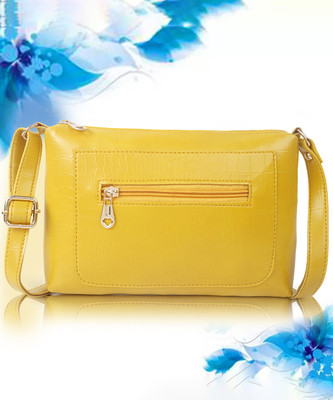 DIXON Yellow Sling Bag Casual Trendy Travel Daytrip Crossbody Shoulder Sling bag For Women