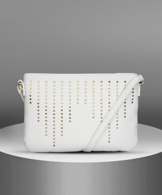 Caprese White Sling Bag Nova Sling Medium White