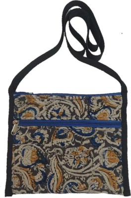 karigariworld Blue Sling Bag krUpa